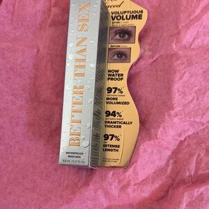 Too Faced Better Than Sex Waterproof Mascara - Silver and Gold